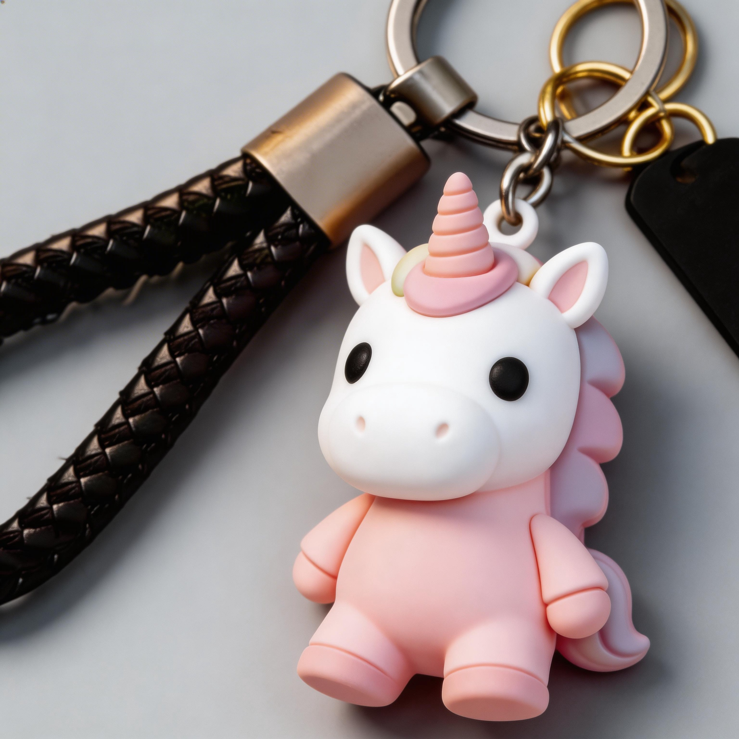 Cute Unicorn Keychain ๐ฆ | Multi-Functional Stylish Charm to Brighten Your Day! ๐