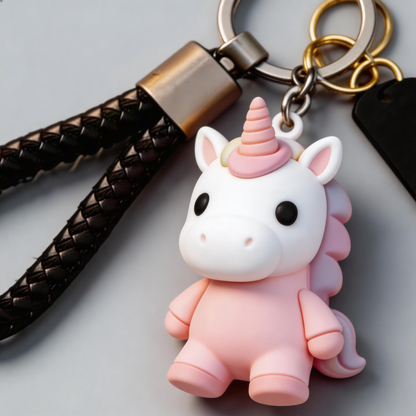 Cute Unicorn Keychain 🦄 | Multi-Functional Stylish Charm to Brighten Your Day! 💖