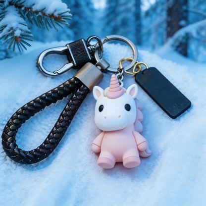 Cute Unicorn Keychain 🦄 | Multi-Functional Stylish Charm to Brighten Your Day! 💖